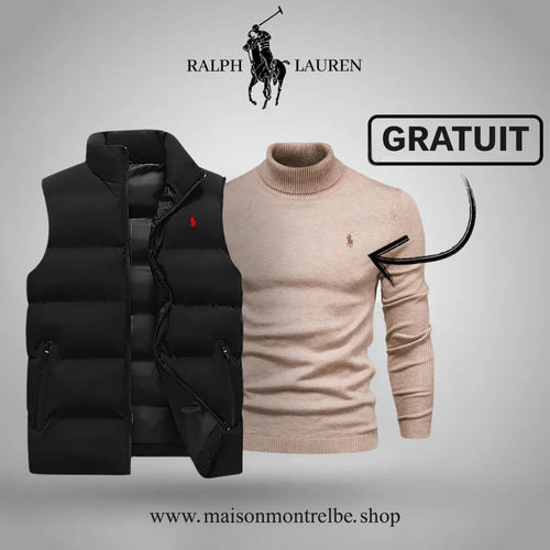 Gilet R&L + Pull offert (Dernière liquidation)